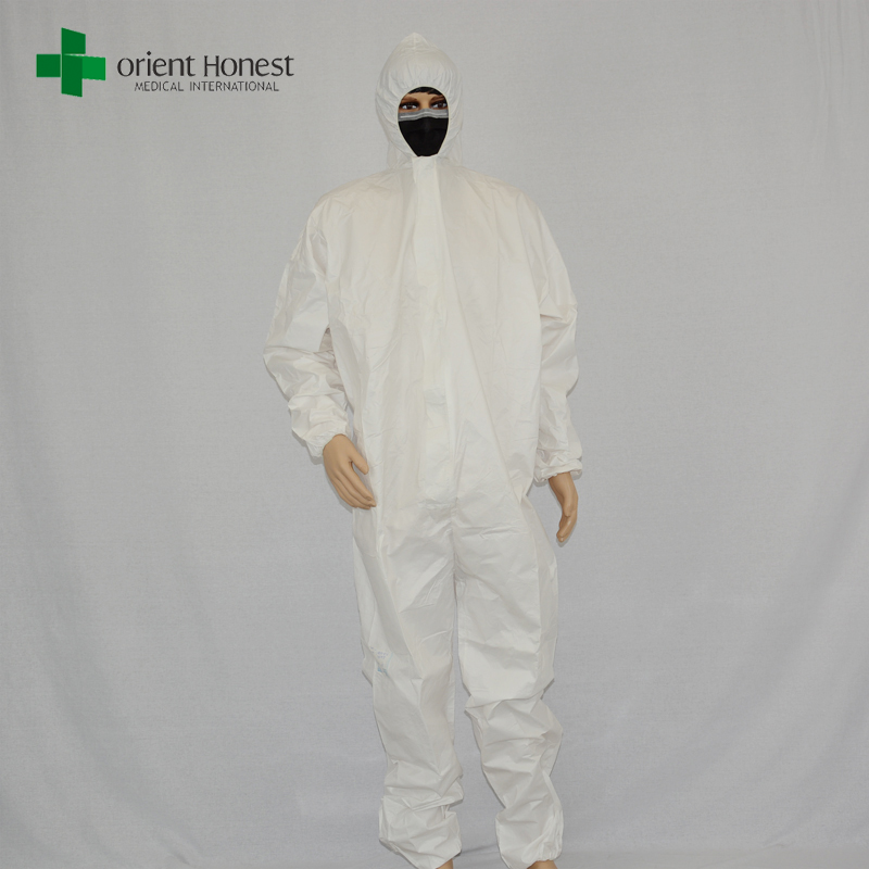 중국 도매 보호 작업복 일회용, 중국 공장 방수 작업복, 일회용 방수 작업복
