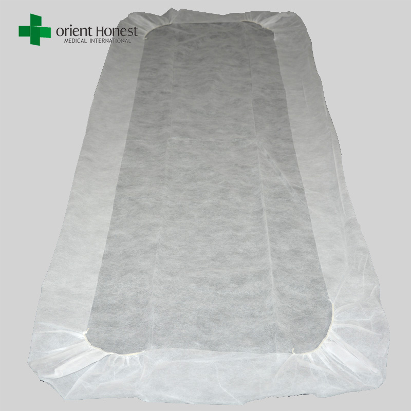 Tampa de cama descartável ISO CE FDA personalizada à prova de poeira