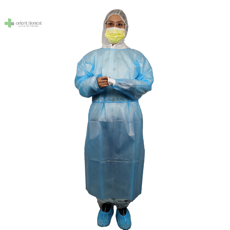 Disposable PP gown for protection Hubei Manufacturer