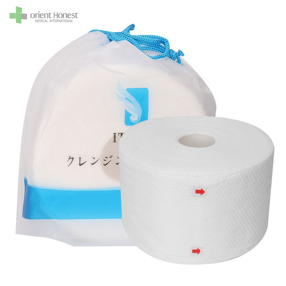 Disposable cotton face towel wet and dry use Hubei wholesaler