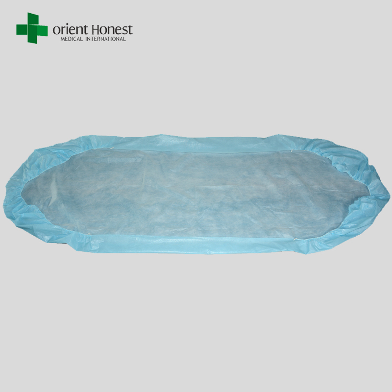 Disposable waterproof bed sheets with rubber bands , one time use non-woven bed sheets , bed sheets disposable manufacturers