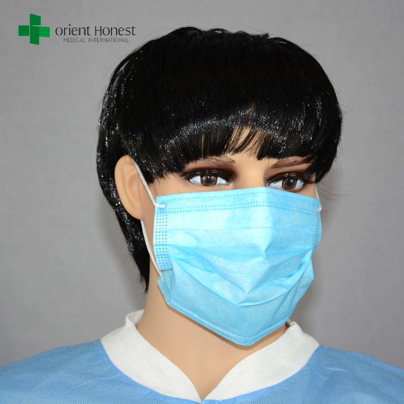 Os fabricantes de máscara anti-fog não tecido rosto, tecido nevoeiro descartável máscara não rosto livre, máscaras de segurança