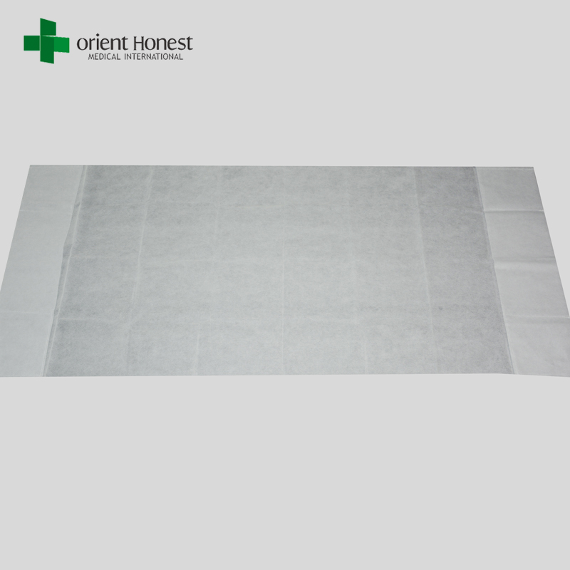 PP ambulance cot sheets , SMS disposable fitted stretcher sheets , PP+PE fitted gurney sheets exporter China