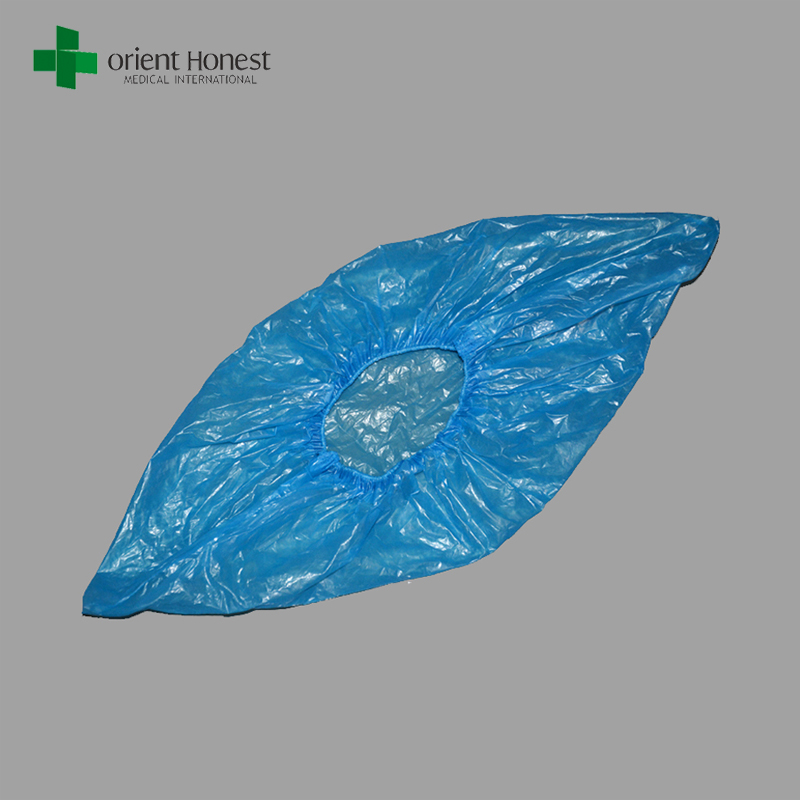 가구와 병원을 위한 방수 파란 pe 처분할 수 있는 플라스틱 단 화 덮개