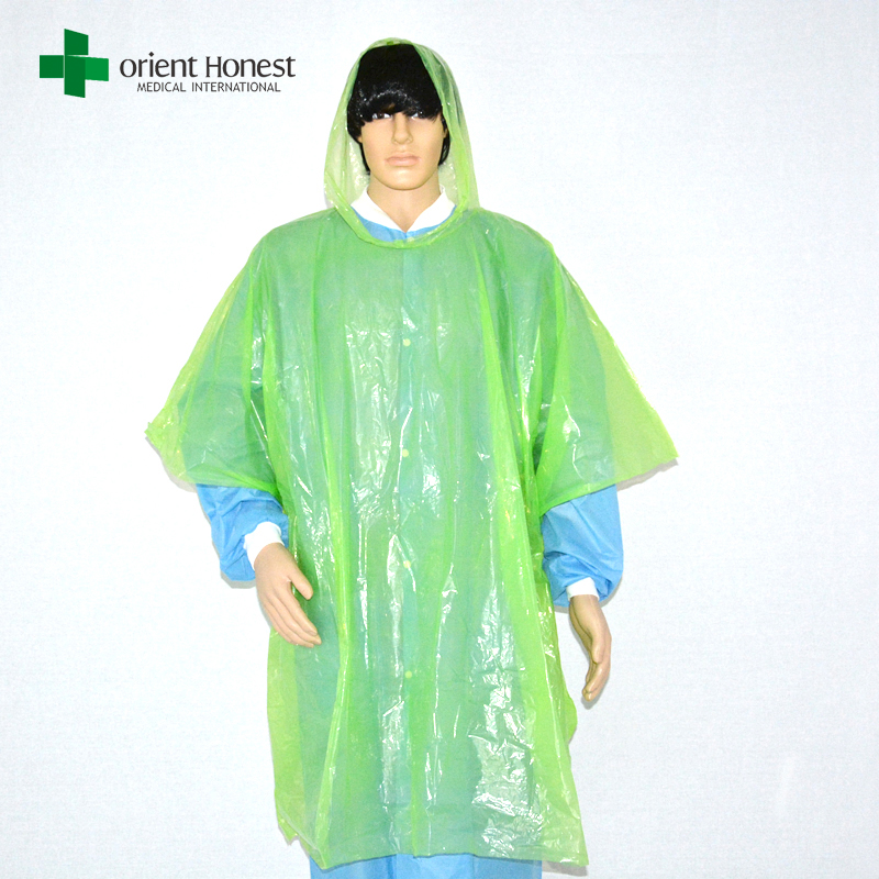 disposable adult raincoat ponchos , disposable emergency raincoat poncho bulk , disposable plastic rain poncho