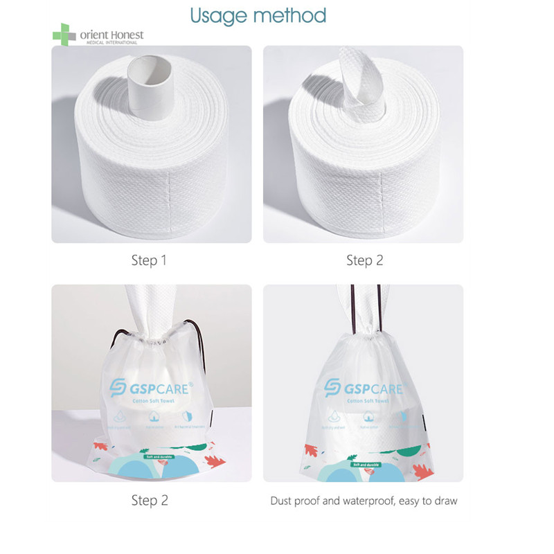 Einweg-kundenspezifische Handtücher für Schönheitssalon Hubei Lieferant mit ISO13485