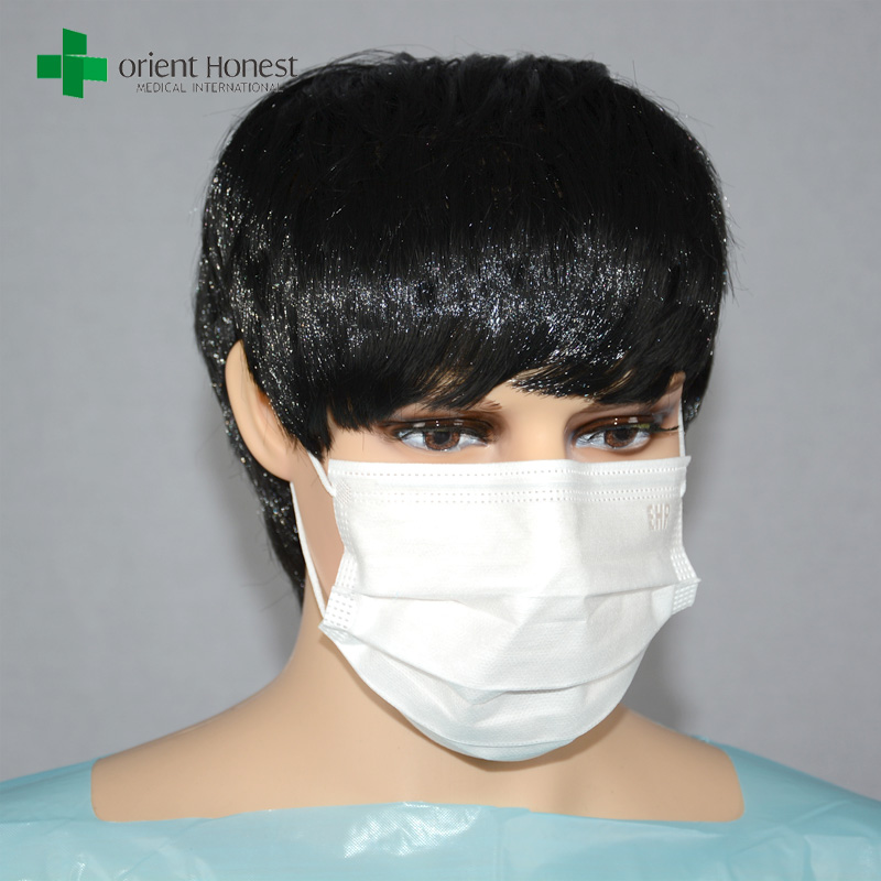 Einweg-Gesichtsmaske mit Ohrbügel, Einweg-Maske Krankenhaus, Einweg-Masken Fabrik
