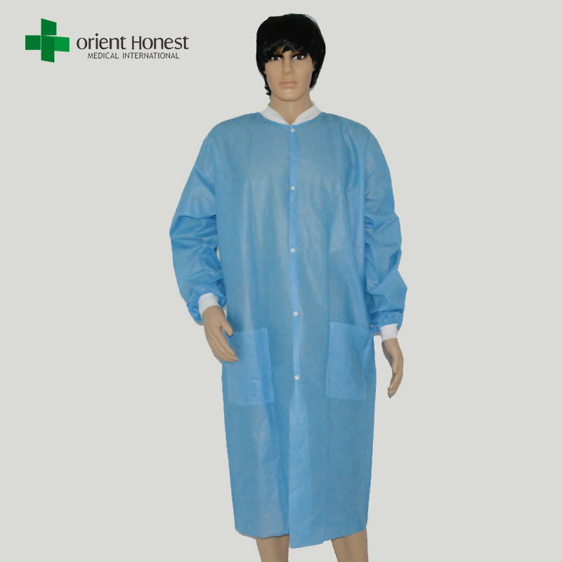 disposable medical clothing,disposable medical lab coat,disposable SMS lab coat manufacturers