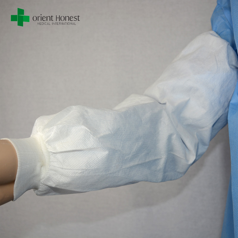 manicotto monouso impermeabile del braccio, la copertura non tessuto impermeabile manica, SMS ospedale oversleeve