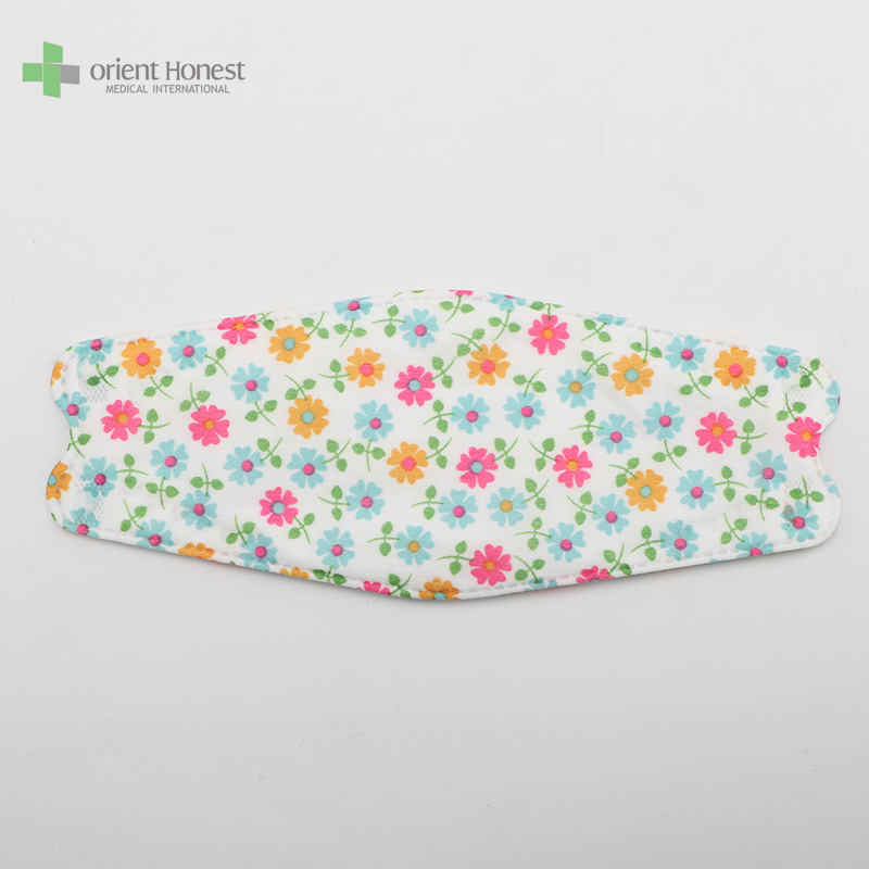fashionable and  cute printed 4 ply disposable KF94 face mask for adult