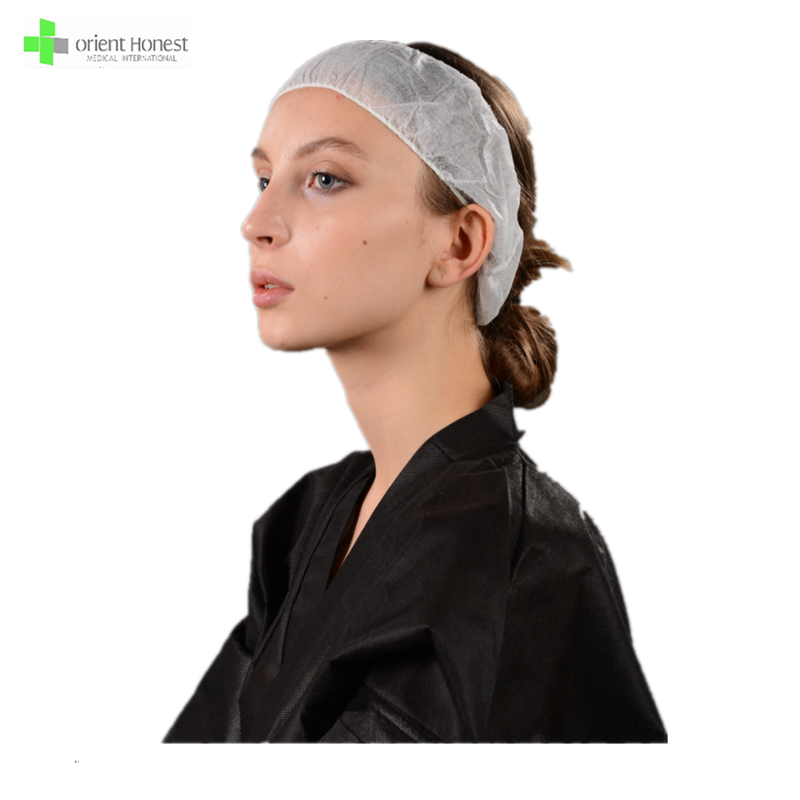 Biodegradable nonwoven Hair band for Beauty Salon and SPA