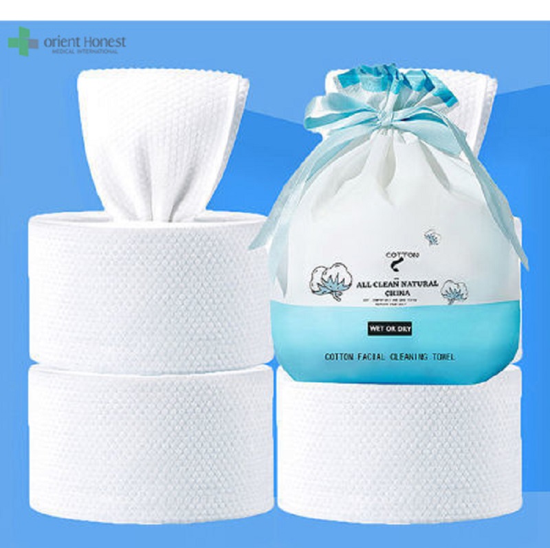 pearl wave disposable cotton face towel Hubei wholesaler
