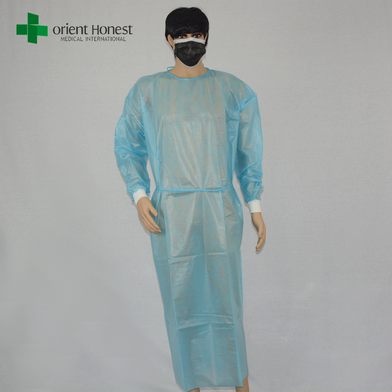 o melhor fabricante impermeável vestido cirúrgico médica, o uso médico operando fornecedor vestido, operacional descartável sala de vestido