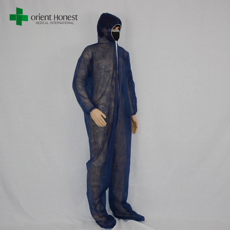 wholesale dispoasble safety overall,SMS disposable safety wear overalls,disposable safety work clothing supplier