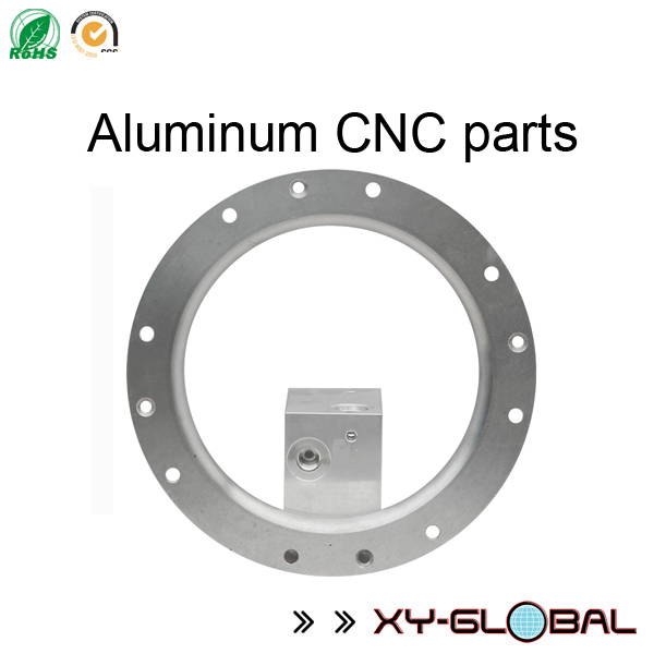 Aluminio 6063 piezas de ajuste de mecanizado CNC con acabado pulido