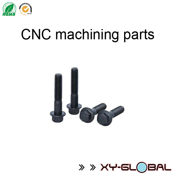 CNC bewerkte onderdelen bedrijven, staal CNC bewerkingsschroeven met warmtebehandeling