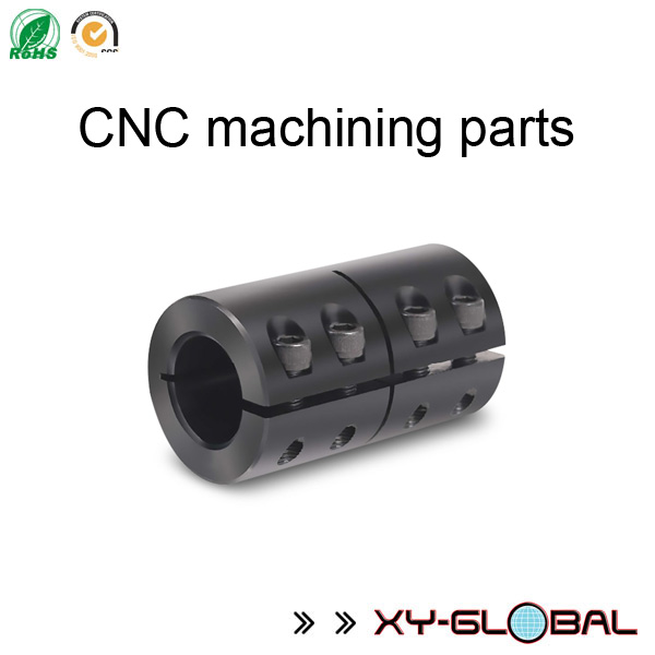 CNC machinebouw, Zwarte stalen CNC draaibare askoppeling