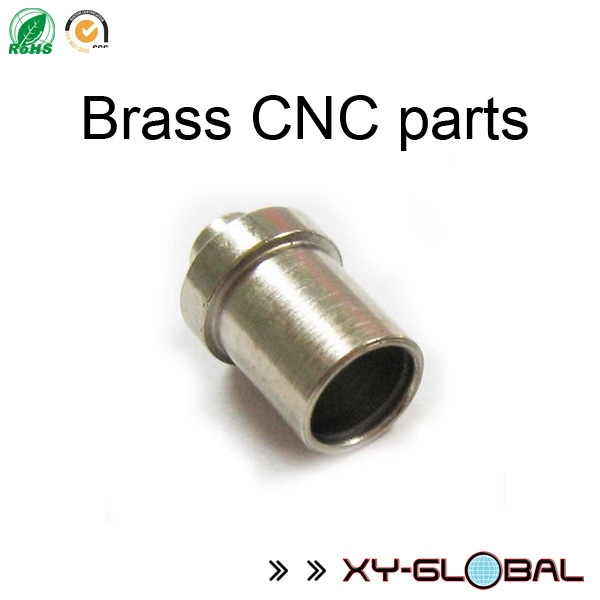 Cina Distributore di pezzi lavorati CNC CNC, Lavorazione CNC in ottone zincato connettere il tubo