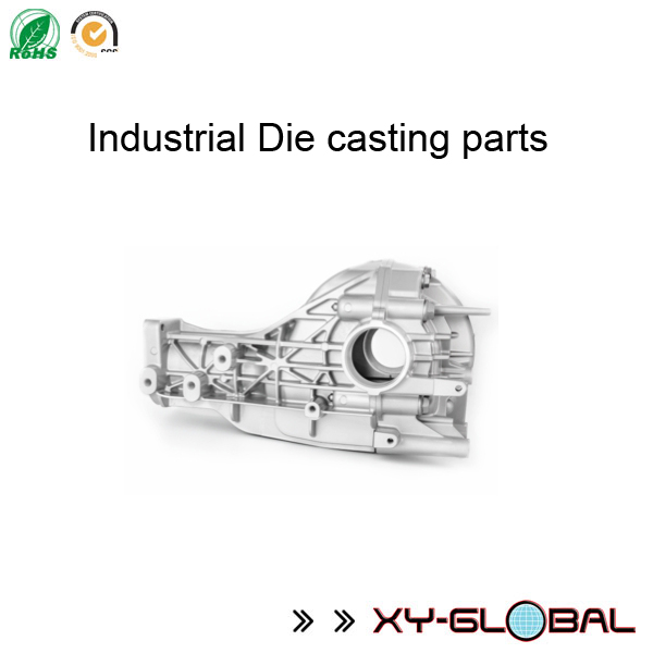 China Die casting parts supplier, Custom made aluminum Die casting parts perumahan gandar dengan CNC machining