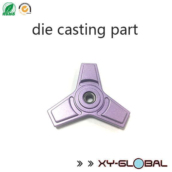 Aleación de zinc personalizada Die casting fidget spinner
