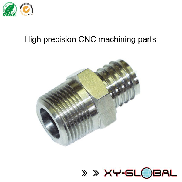 High precision custom CNC metal fittings