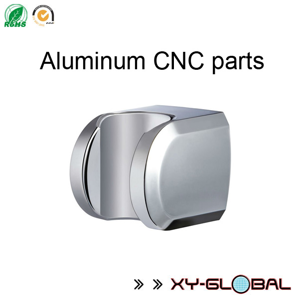 usinage CNC en aluminium, base d'usinage CNC en aluminium avec finition brossante