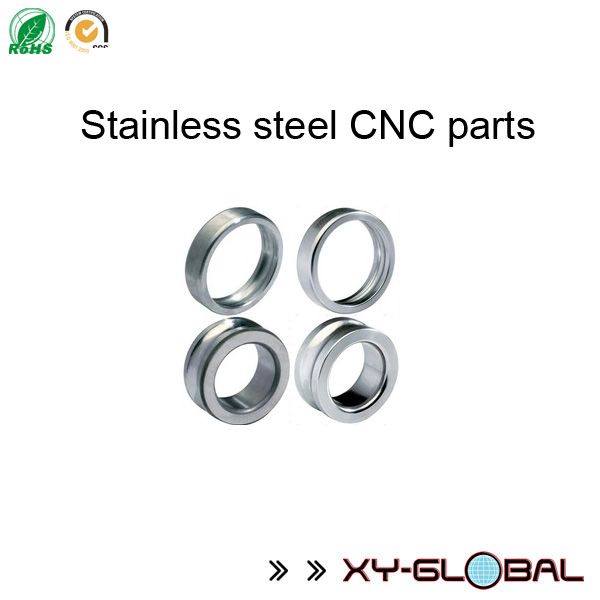 cnc加工零件进口商，不锈钢cnc车床加工支架环