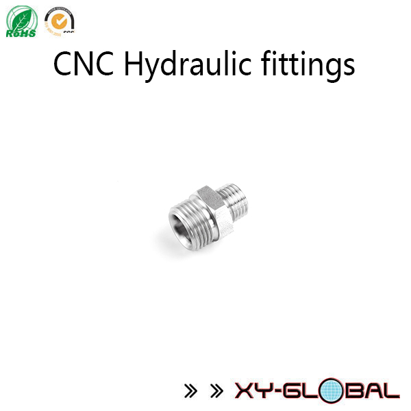 Usine de pièces usinées de précision cnc, raccords hydrauliques CNC