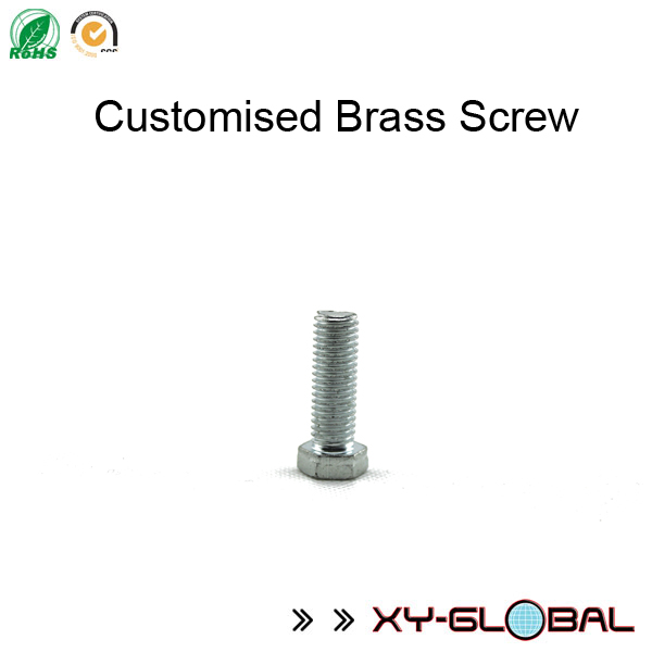 Custom plated zinc screws