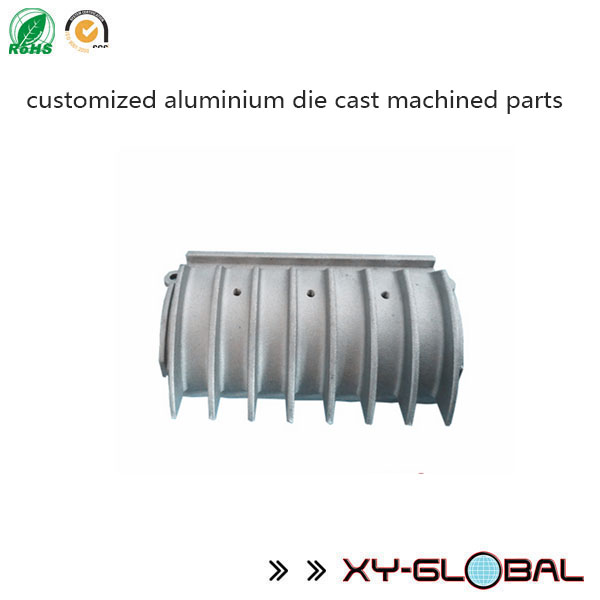 customized aluminium die cast machined parts