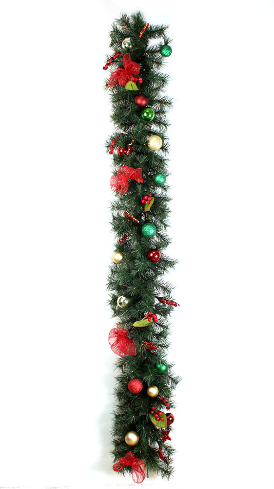 1.8m Christmas pine garalnd decorations