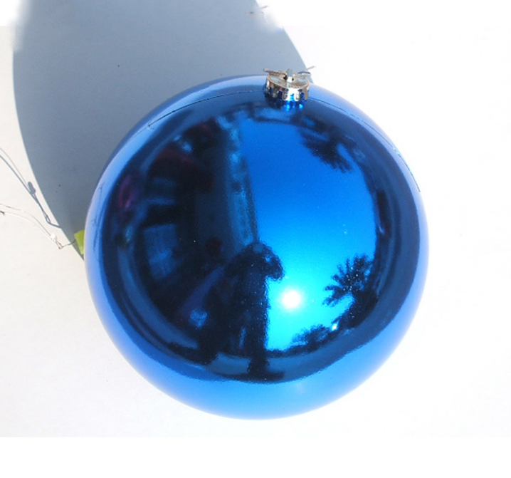 200 mm de alta calidad irrompible bola de plástico de Navidad