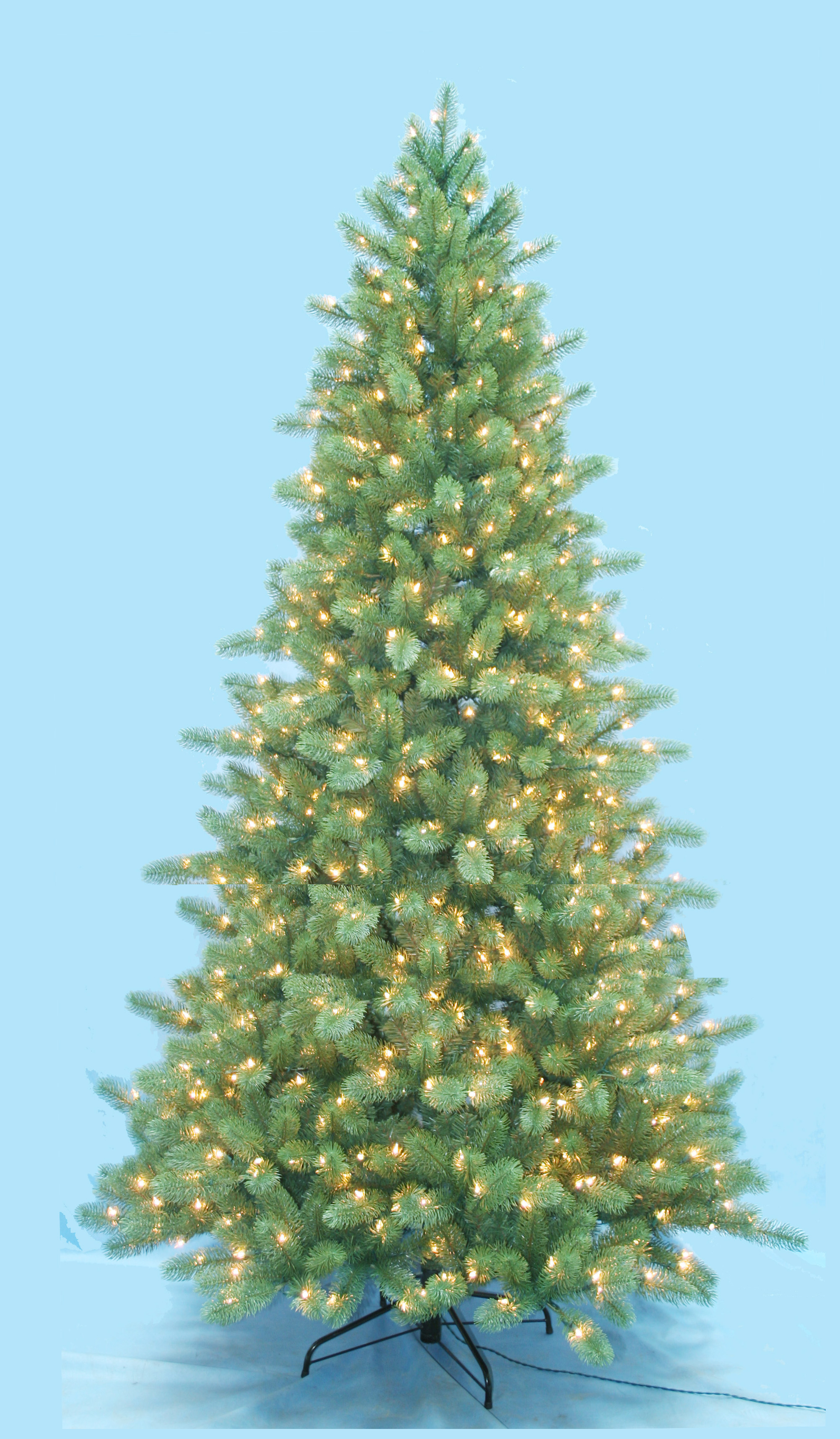 7.5-Ft christmas tree decoration, artificial christmas tree, led christmas tree