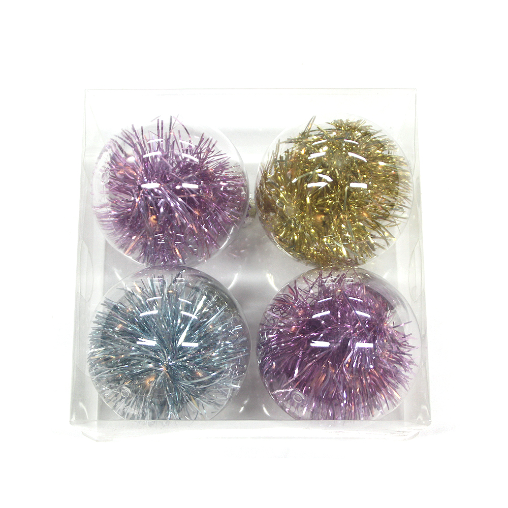 Attractive DIY christmas transparent plastic balls