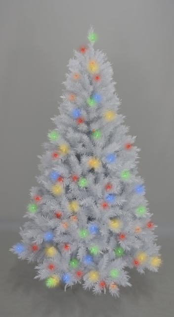 La meilleure qualité artificielle blanc PVC Noël arbre fournisseur arbre de Noël fabricant