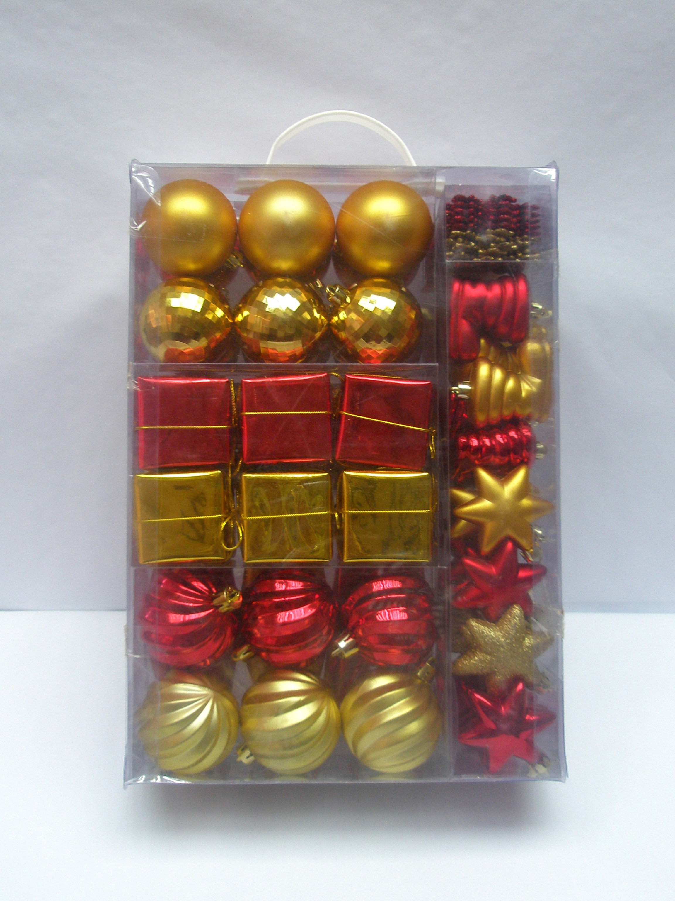 Kit de decoração do Natal bola enforcamento