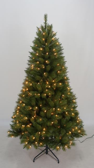 Árbol de Navidad cartón escaparate árbol de Navidad de la tienda de PVC