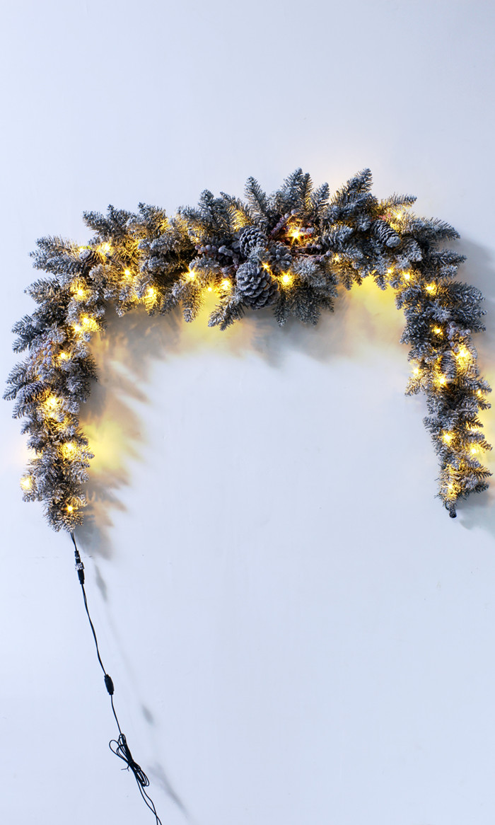 Favorable Christmas garland factroy