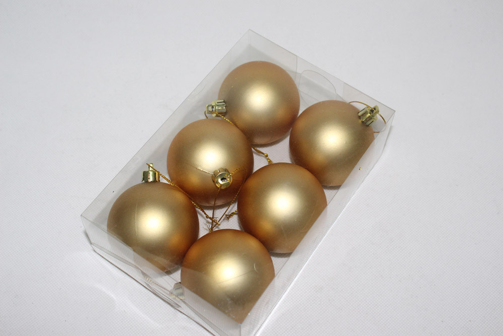 Matt Gold Christmas Ornaments Ball