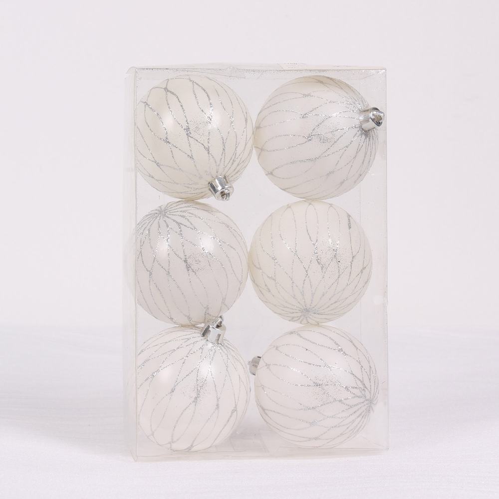 Salable new type plastic decorative Xmas hanging ball