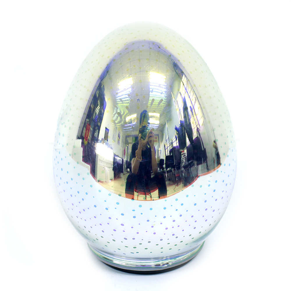 Shiny Shatterproof Decorative Glass Ornament