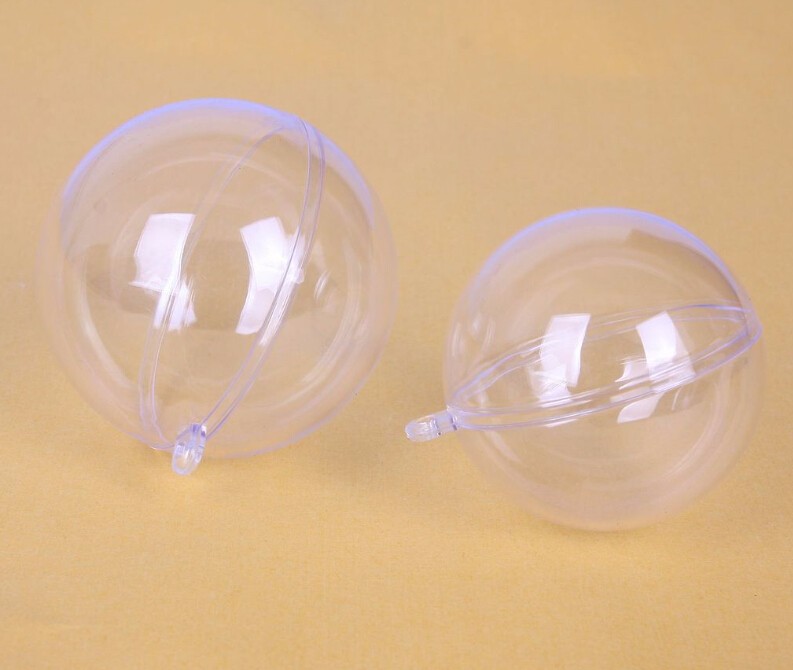Topkwaliteit Kerstmis transparante Plastic bal