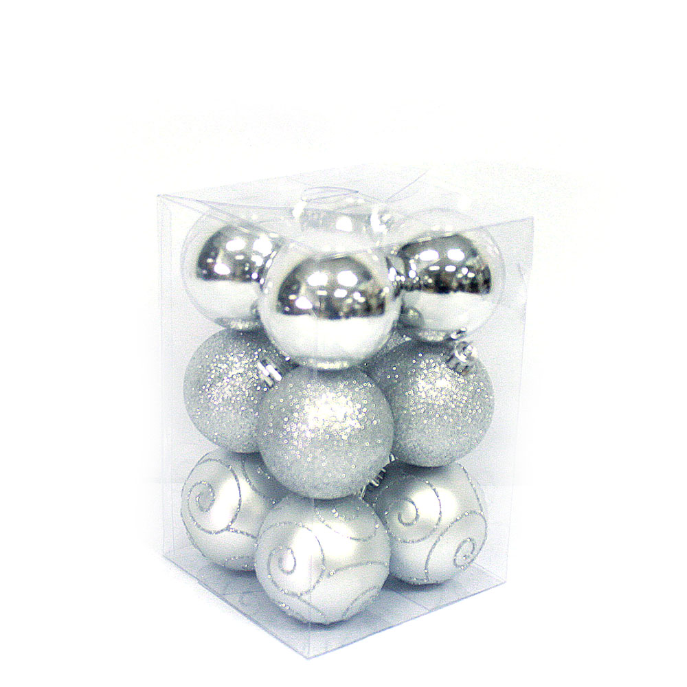 Wholesale Fashionable Decorative Plastic Christmas Ball