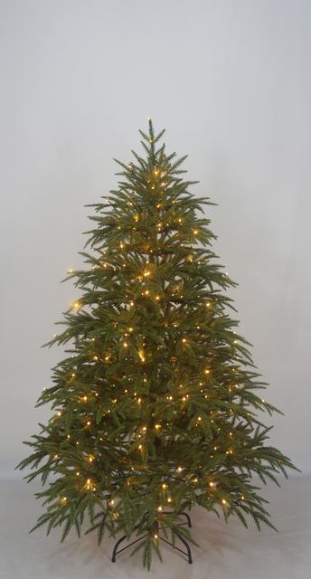 批发人造金属铁制 led 聚乙烯和 pvc 装饰圣诞树