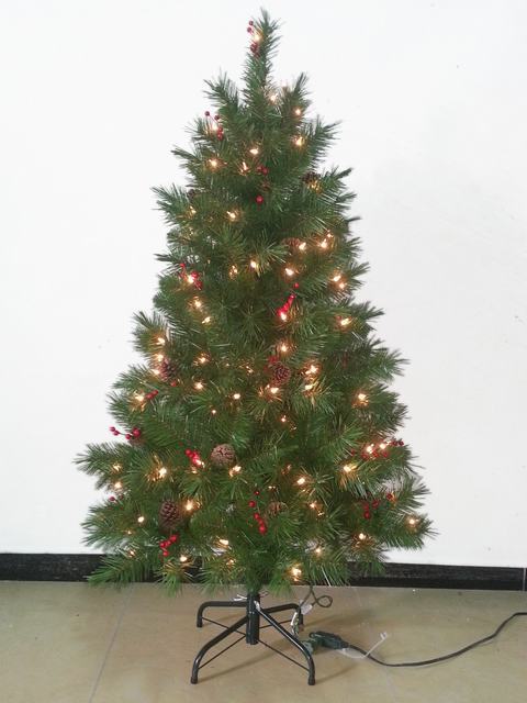 árbol de Navidad broche de Navidad falda árbol de Navidad de PVC PE