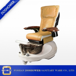 2019 popolare pedicure chair nail fornitore vetro spa pedicure sedia produttore cina DS-W19114