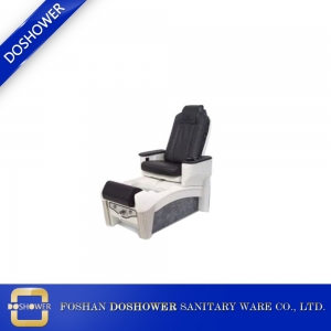 Conteneur en poudre acrylique avec sandales strass pour chaise de pédicure portable