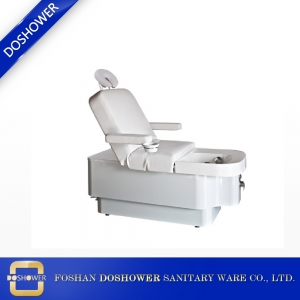 All in one pedicure bed with massage bed and manicure pedicure basin