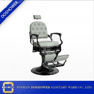 Cadeira de salão de beleza de cadeira de barbeiro com China cadeira de salão de barbeiro reclinável para vendas para salão de cabelo profissional de cadeira de barbeiro