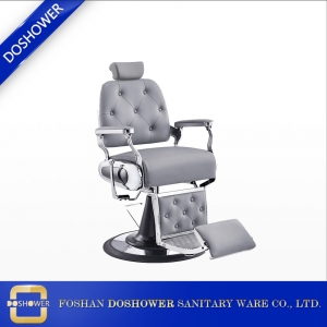 Fabricante da cadeira da loja do barbeiro com a cadeira antiga do barbeiro da China para cadeiras cinzentas do barbeiro